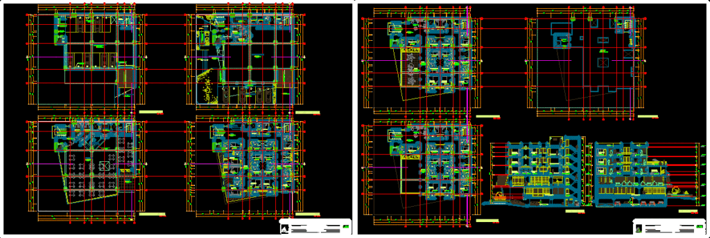 Hotel DWG Full Project for AutoCAD