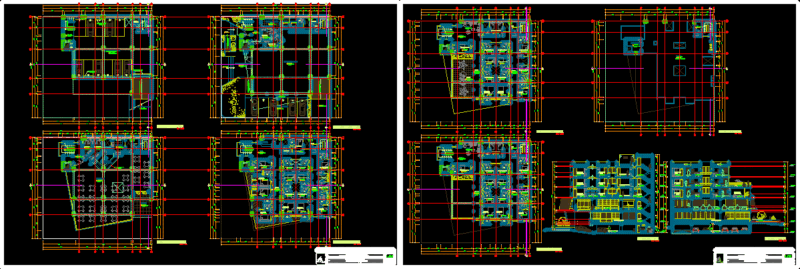 Hotel DWG Full Project for AutoCAD