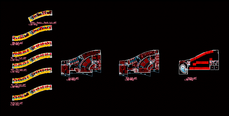 Hotel DWG Plan for AutoCAD