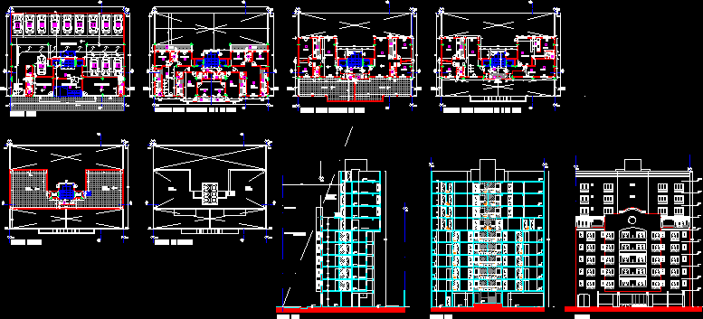 Hotel DWG Section for AutoCAD  Designs CAD