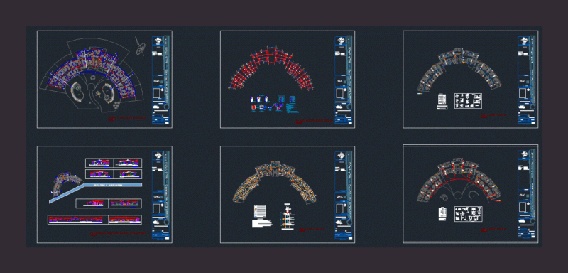Hotel DWG Section for AutoCAD