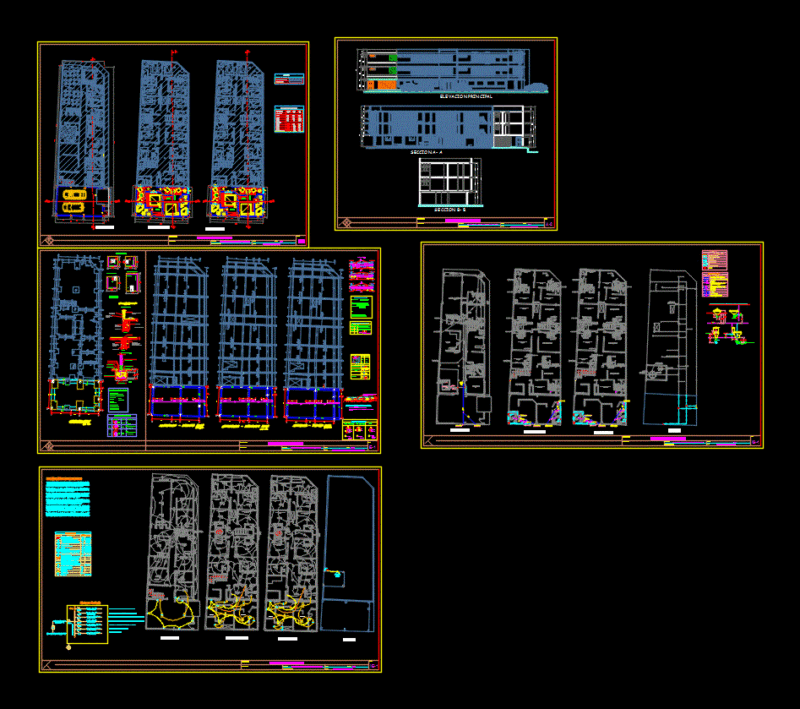 Hotel Greek DWG Plan for AutoCAD