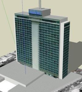 Hotel Havana 3D SKP Model for SketchUp