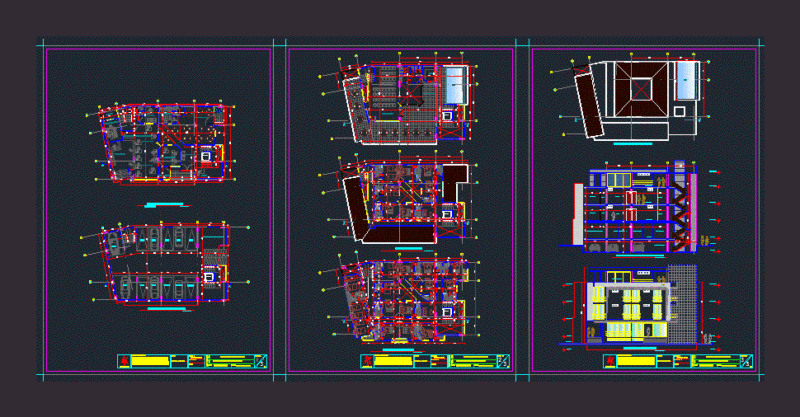 Hotel Llano Lindo DWG Section for AutoCAD