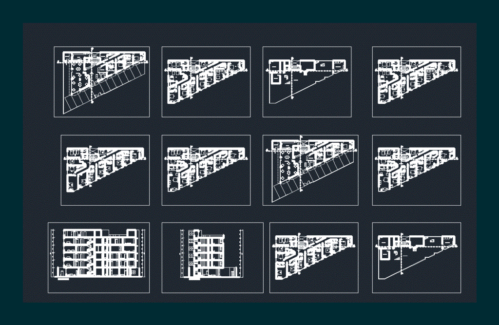 Hotel Miraflores DWG Block for AutoCAD