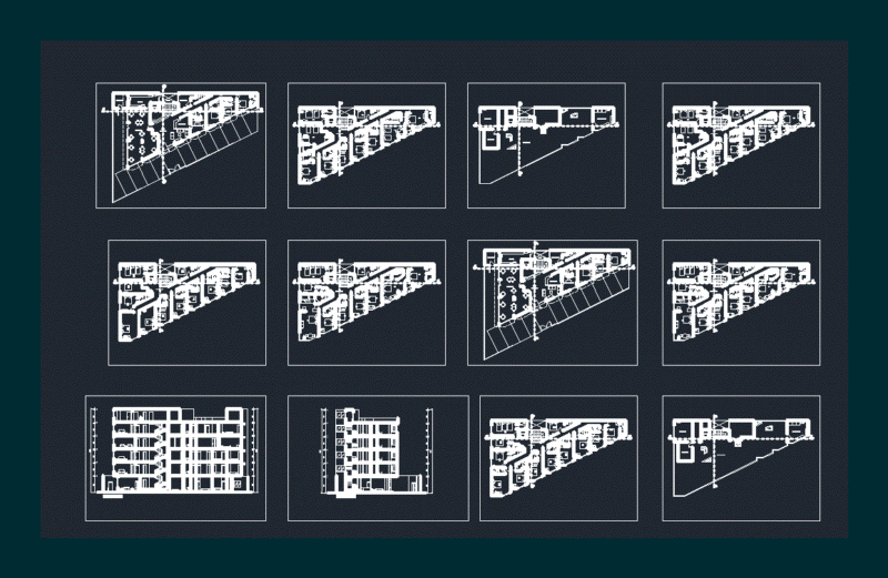 Hotel Miraflores DWG Block for AutoCAD
