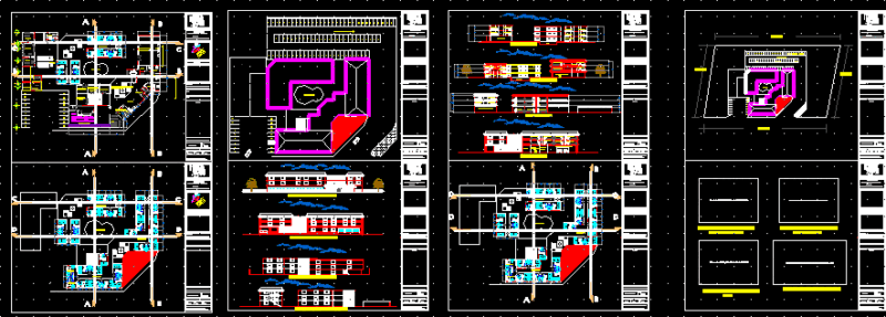 Hotel Project DWG Full Project for AutoCAD