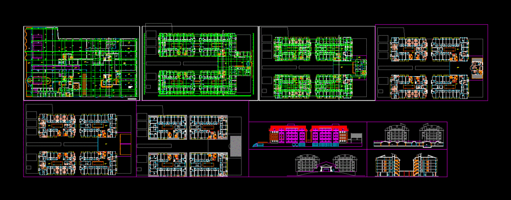 Hotel Project DWG Full Project for AutoCAD