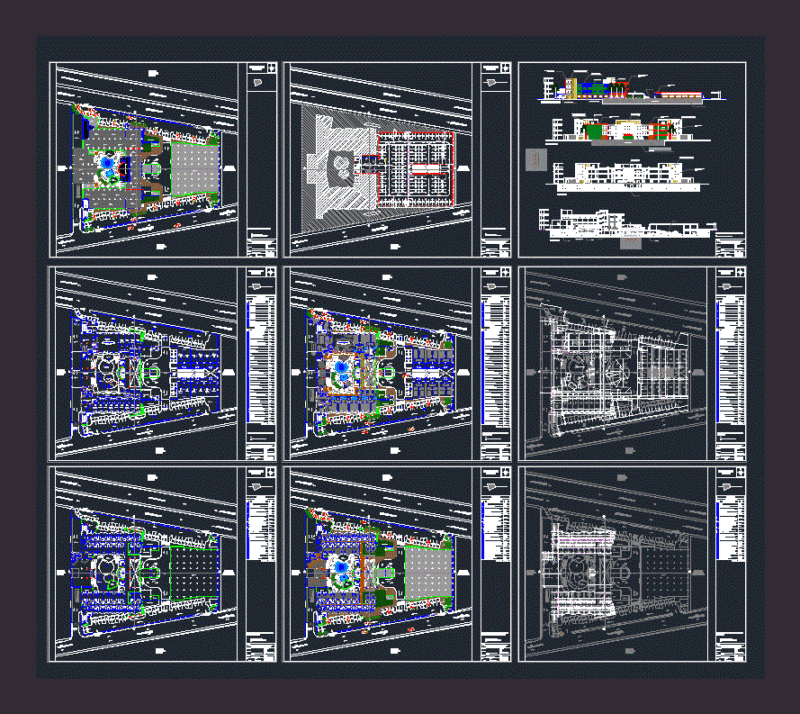 Hotel Project DWG Full Project for AutoCAD