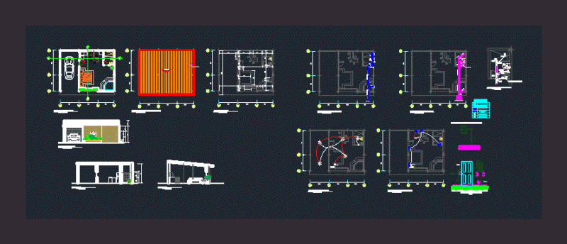 Hotel Room DWG Plan for AutoCAD