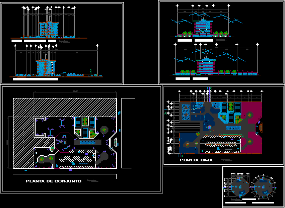 Luxury Hotel With Spa 2D DWG Design Full Project for 