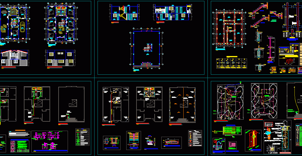 House 2 Levels DWG Block for AutoCAD • Designs CAD