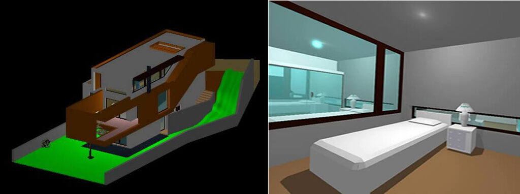 House 3D DWG Model for AutoCAD