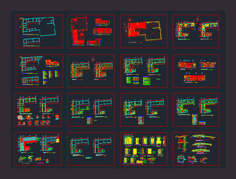 House – Guatemala DWG Plan for AutoCAD