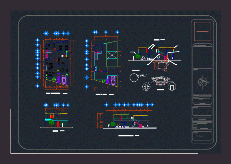 House – Room Bioclimatica DWG Full Project for AutoCAD