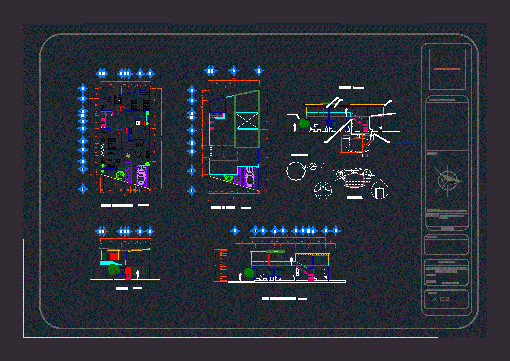 House - Room Bioclimatica DWG Full Project for AutoCAD • Designs CAD