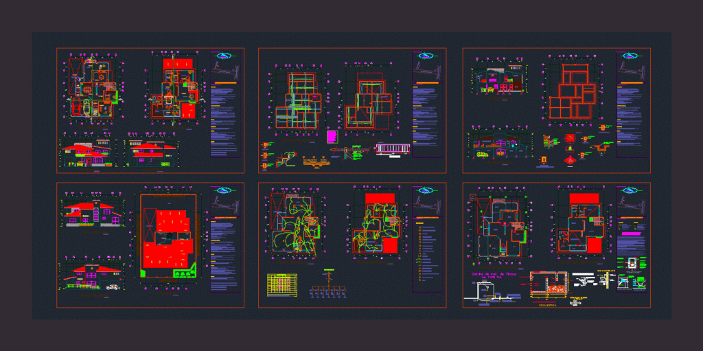 House – Room DWG Detail for AutoCAD