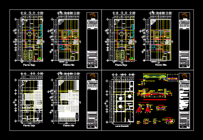 House – Room DWG Plan for AutoCAD