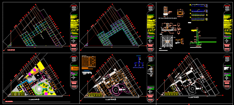 House Day DWG Block for AutoCAD