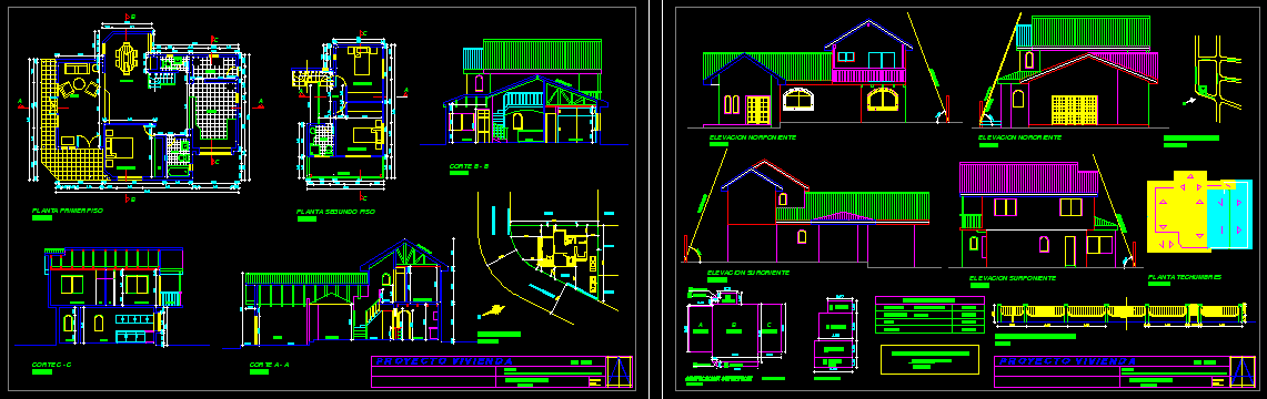 House Design DWG Block for AutoCAD • Designs CAD