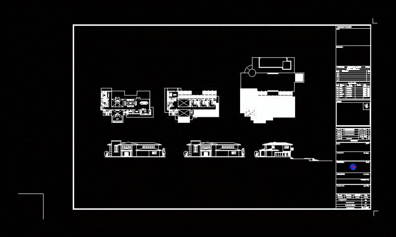 House Design DWG Plan for AutoCAD