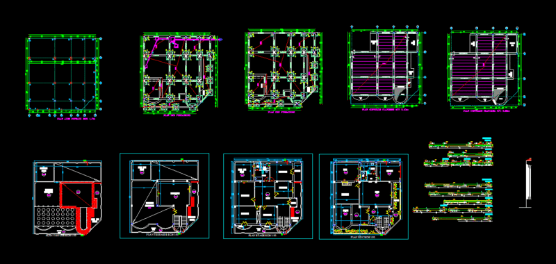 House DWG Block for AutoCAD