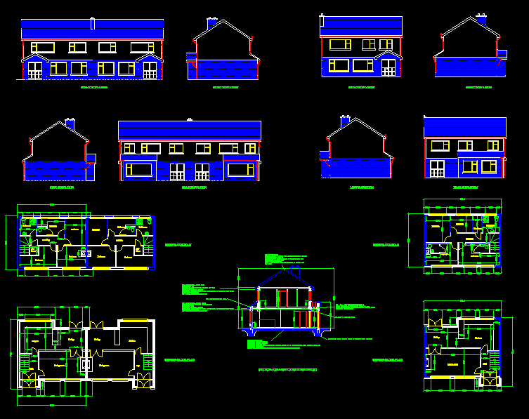 House DWG Block for AutoCAD  Designs CAD