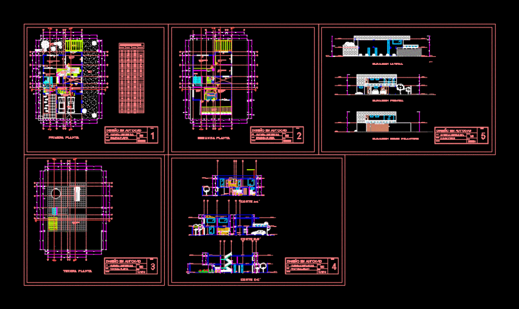House DWG Full Project for AutoCAD