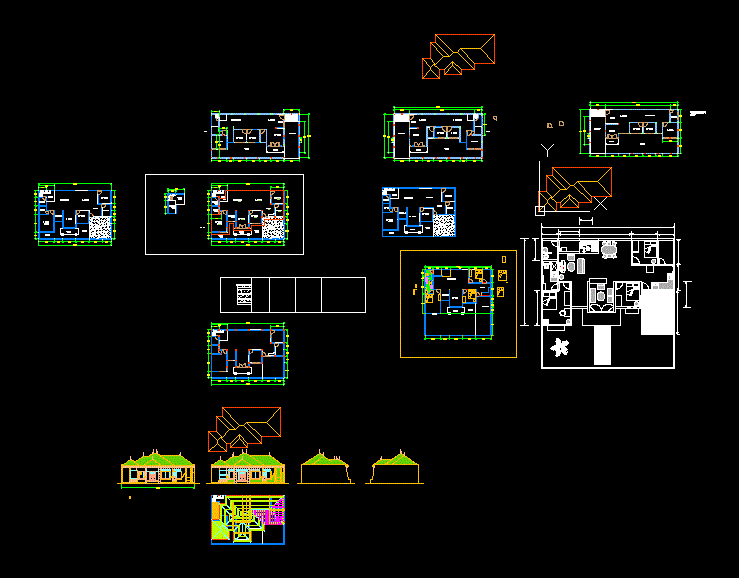 House DWG Plan for AutoCAD  Designs CAD