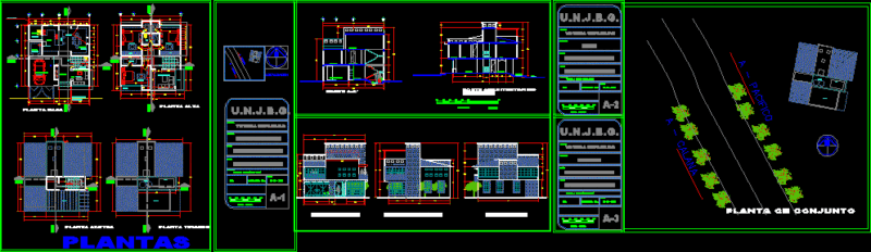 House DWG Section for AutoCAD