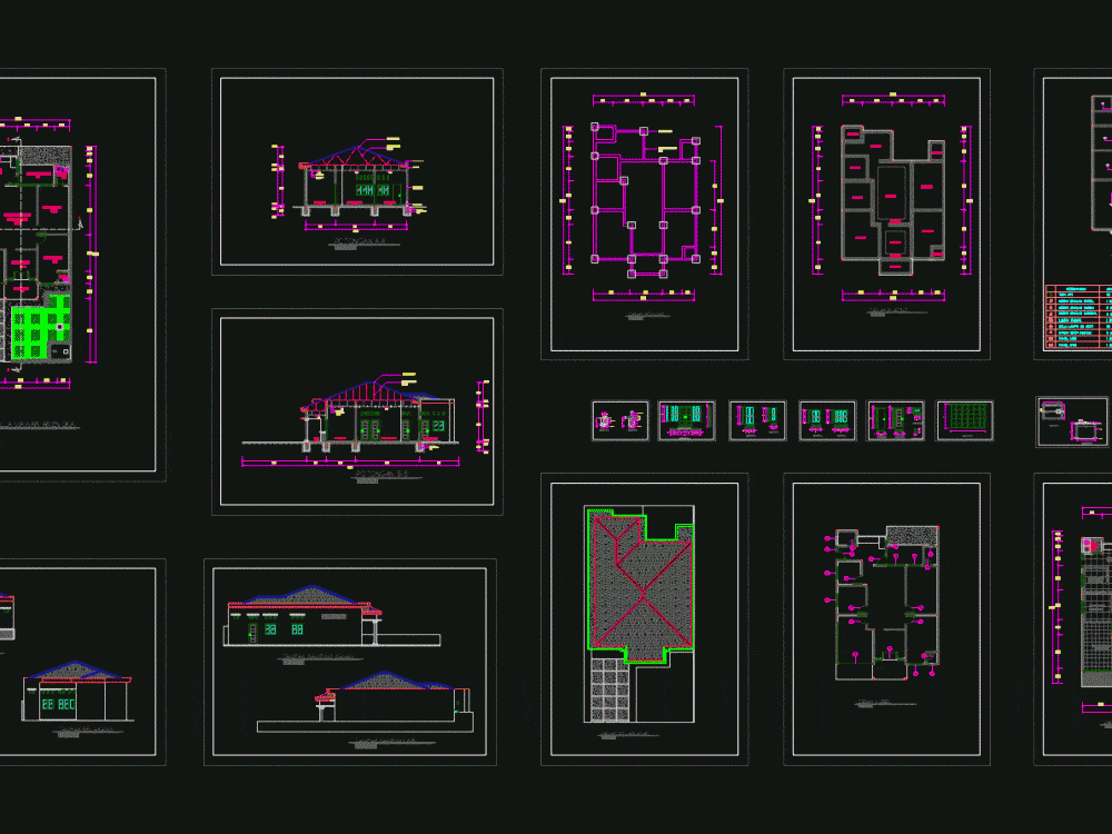 House DWG Section for AutoCAD  Designs CAD
