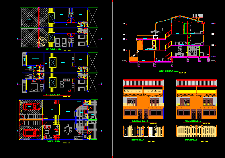 House DWG Section for AutoCAD • Designs CAD