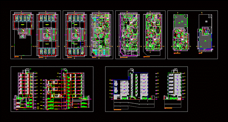 House DWG Section for AutoCAD