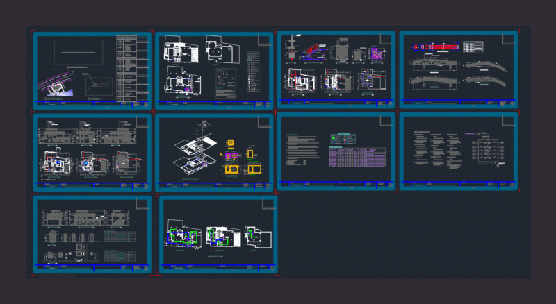 House DWG Section for AutoCAD