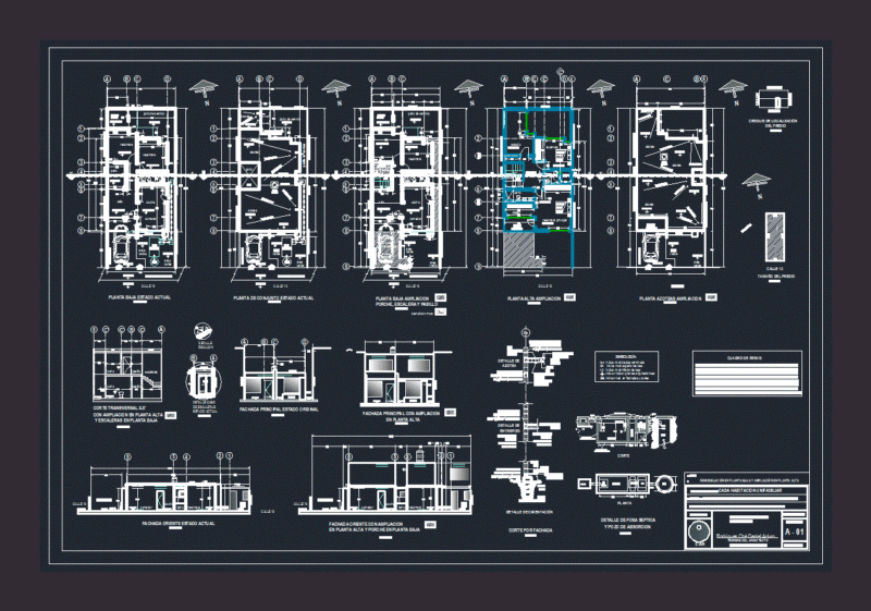 House Extension DWG Detail for AutoCAD