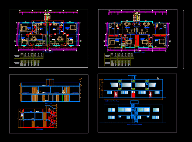 House Full House DWG Full Project for AutoCAD
