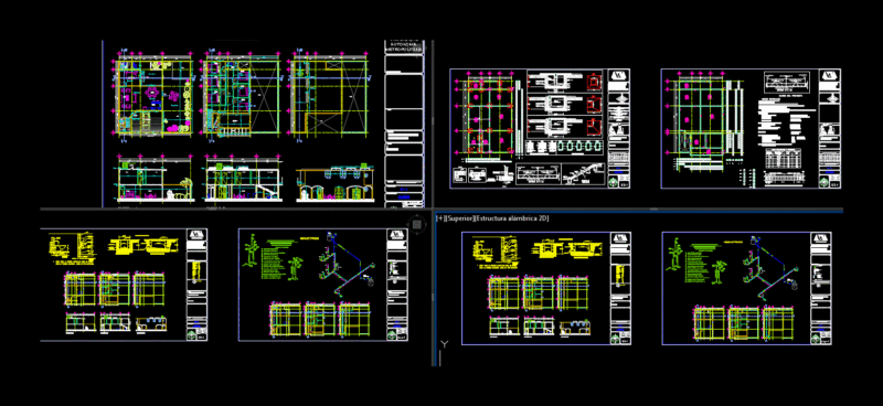 House In Oaxaca DWG Section for AutoCAD