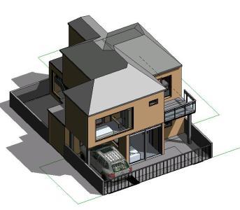 House In Revit 3d Rvt Model For Revit Designs Cad