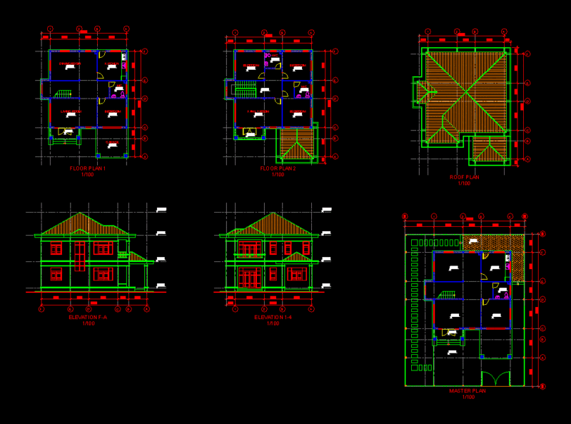 House In Vietnam DWG Elevation for AutoCAD