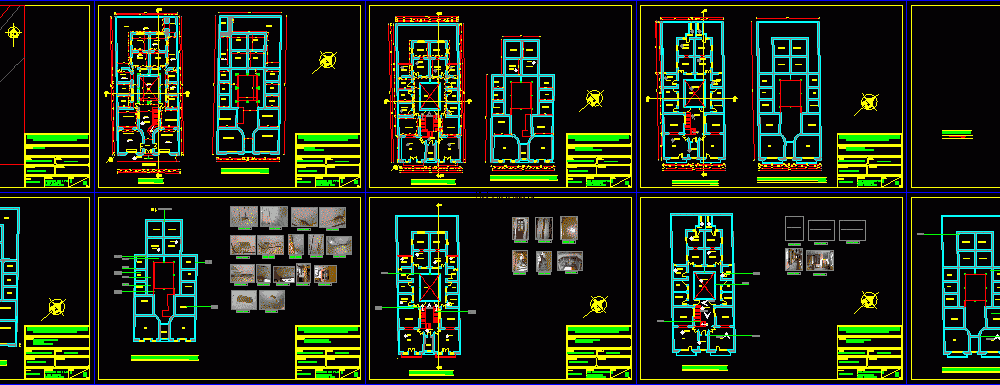 House Pathology, Historic Quito DWG Block for AutoCAD ...