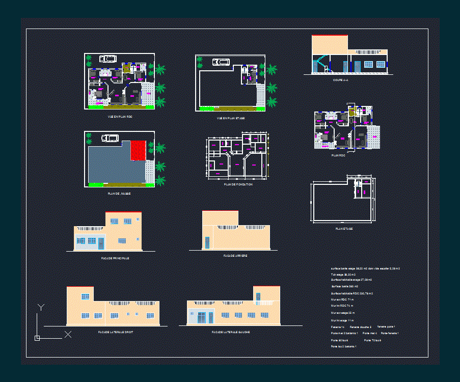 House Plan DWG Plan for AutoCAD • Designs CAD