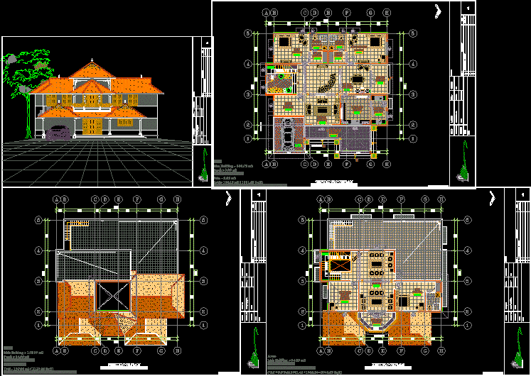 autocad house plan dwg file free download