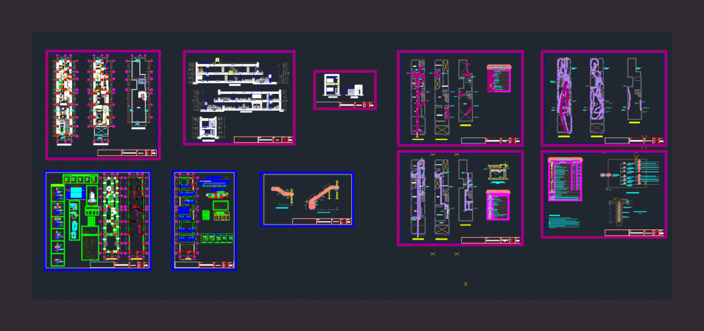 House Plans DWG Plan for AutoCAD