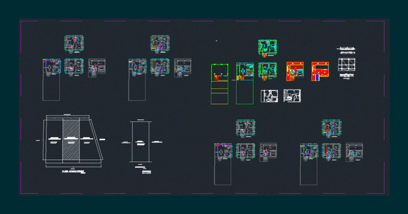 House Plant DWG Block for AutoCAD