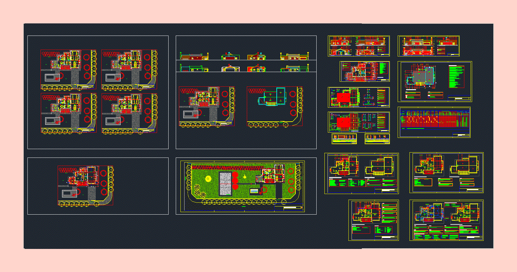 House Plant DWG Plan for AutoCAD • Designs CAD