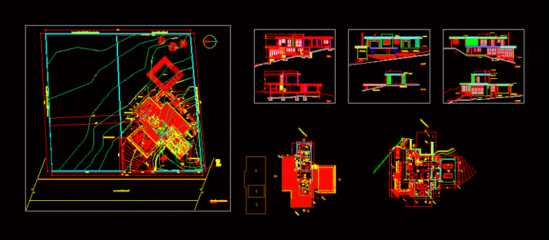 House Project DWG Full Project for AutoCAD