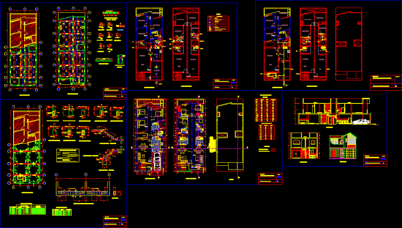 House Remodel DWG Model for AutoCAD