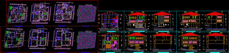 House Restoration DWG Full Project for AutoCAD