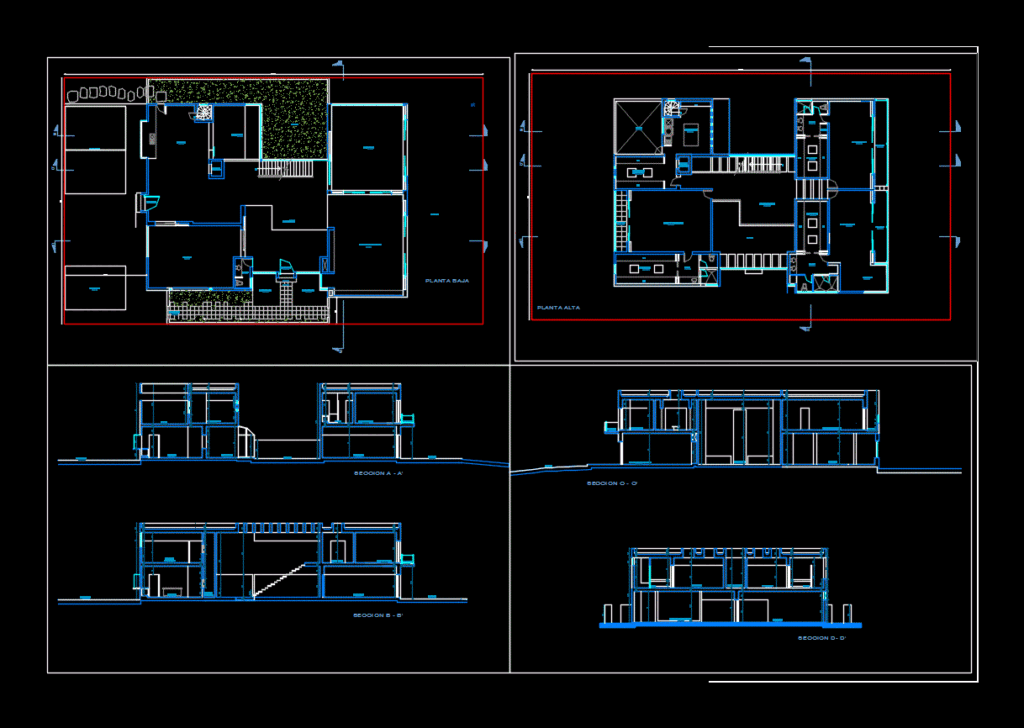 House Room DWG Block for AutoCAD