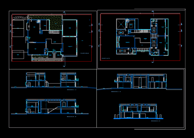 House Room DWG Block for AutoCAD
